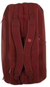 Preview: Wilson Defyer V1 9er Schlägertasche - weinrot